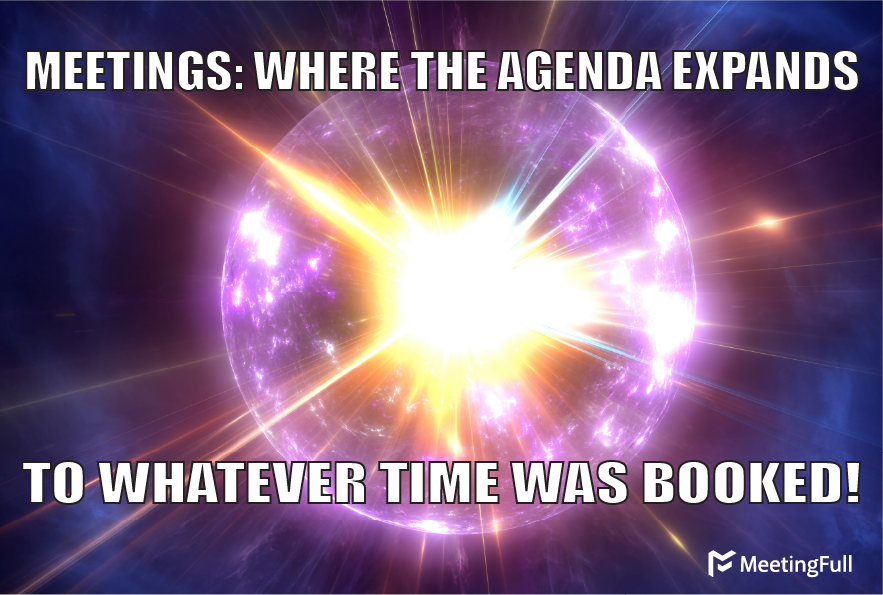 agenda expands to time booked